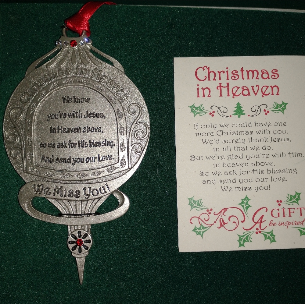 Christmas In Heaven Ornament